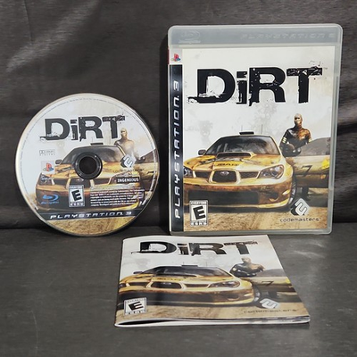 #ad #ad DiRT Sony PlayStation 3 PS3 Game CIB E Codemasters Off Road Racing 2007 $19.49