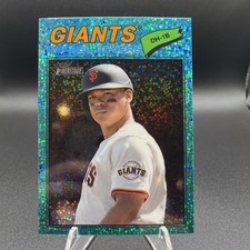 2026 Topps Heritage Aqua Sparkle Rafael Devers San Francisco Giants