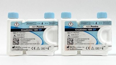ABX Pentra Creatinine 120 CP Diagnostic Reagents Lot of 2