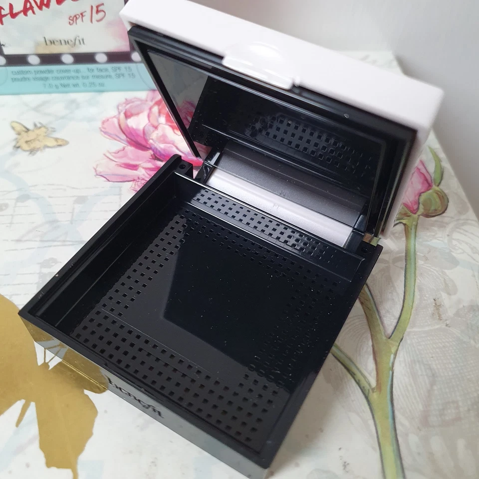 Benefit Hello Flawless Custom Powder IVORY BNIB I Love Me 7g Rare FAST POSTAGE - Image 3 of 4