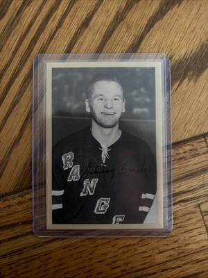 2024-25  Parkhurst Champions - 1953-54 Retros Johnny Bower #74 Jumbo Gum Back