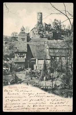 original postcard EPPSTEIN i. Taunus