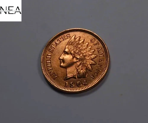 1904 Indian Head Penny Cent ~ Gem BU++ (red) ~ Four Diamonds ~ ZI416