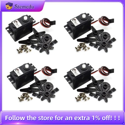 DS04-NFC 360° Continuous Rotation Servo Motor 5.5KG for RC Robot Smart Car DIY