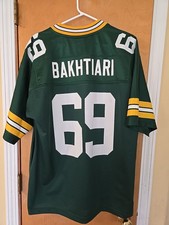  David Bakhtiari  Packers Jersey Green Bay NFL Pro Line Size Large LRG 