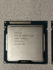Intel Core i3-3220 3.3 GHz Dual-Core (SR0RG) Processor (Lot of 5 CPUs)