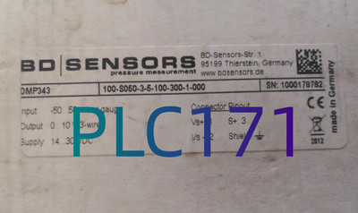 1PC New DMP343 100-S050-3-5-100-300-1-000 pressure sensor fast shipping