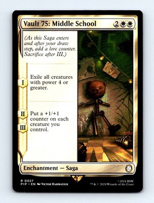 #27 2024 Fallout PIP  Vault 75: Middle School Commander RARE