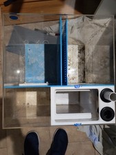 sump acquario Eshopps Aqua-Fuge Cube Medium - sump cubica in acrilico cm45x45x40