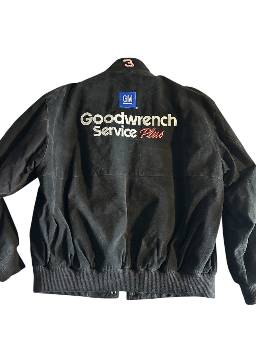 Dale Earnhardt Goodwrench JH Chase Authentics Suede LEATHER NASCAR