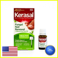 Kerasal Renewal Nail Repair Solution Tea Tree Oil For Discolored And Damaged