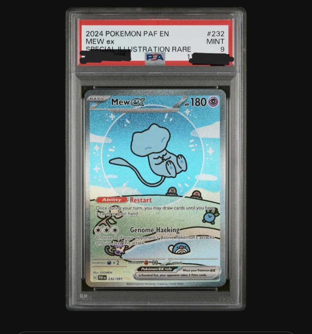 神*田様 PSA9 Bubble Mew ex SAR 232/091 英語版 Pokémon Paldean Fates Mew EX 232/091 PSA 9 ENGLISH (PSA 10
