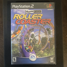 EA Games Theme Park Roller Coaster Sony PlayStation 2 PS2 Manual Included E