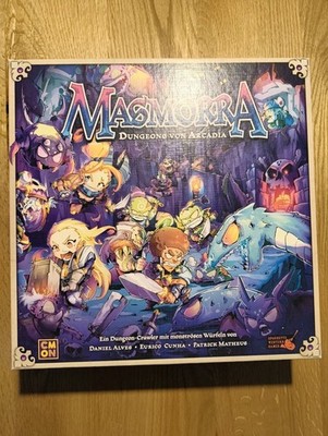 Masmorra - Dungeons von Arcadia DE, CMON, guter Zustand (Figuren bemalt!)