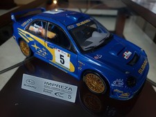 AutoArt Subaru Impreza WRX STI 1/18 Diecast Burns Reid #5 Rally car, no antennas