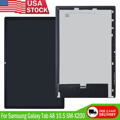For Samsung Tab А8 10.5 SM-X200 X205 LCD Display Touch Screen Digitizer Assembly