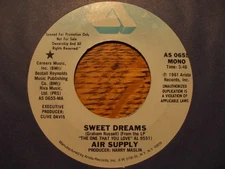Air Supply - Sweet Dreams, 7", (Vinyl)