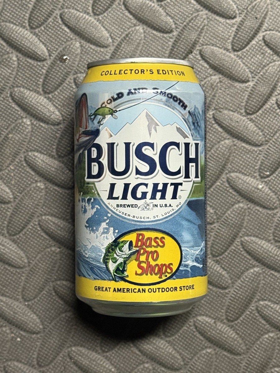 12oz Busch Light 2026 Limited Edition Bass Pro Fishing Can(Empty