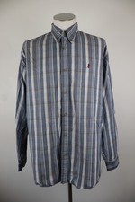 Marlboro Classics Hemd Baumwolle Hemd Herren XL Herr Vintage Casual Lange Ärmel