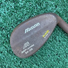 Mizuno MP Series 54-09 Raw Black Ox Wedge Steel Shaft Grain Flow Forged 35.5"