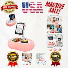 Velvet Tablet and Phone Holder, 360° Adjustable - Perfect for Bed & Sofa