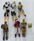 S-304 VINTAGE 1980/90'S HASBRO GI JOE FIGURES B.A.T.S. CRAZYLEGS ROADBLOCK ETC