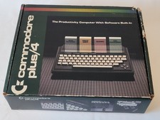 Commodore Plus/4 Vintage Computer w/ Box  Manuals  Power Supply - READ