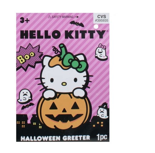 Hello Kitty Halloween Pumpkin Greeter 2025 Full Size 18 Inch NWT - Picture 8 of 8