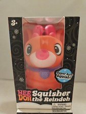 SUPER RARE Nee Doh Squisher the Reindoh Super Soft Squishy Squeeze Toy Orange