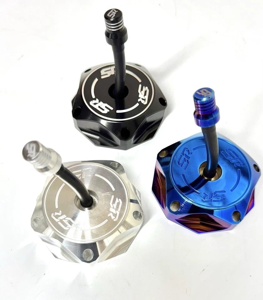 Tapa de combustible del tanque de gasolina Staggs 2010-26 Kawasaki KLX110 KLX 140 KLX110L combustible para aviones Foto 2 de 3