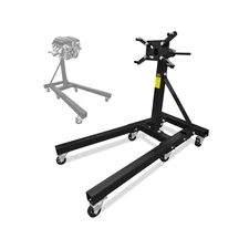 Heavy Duty Foldable Engine Stand 2000LBS Capacity, 360 Degree Rotating Head a...