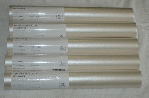 Designers Guild Wallpaper Ernani Ivory P502/07 - 20 1/2" x 11 yds.