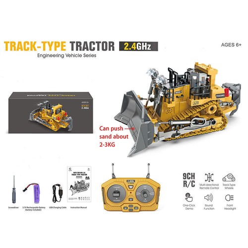 1/20 Remote Control Excavator Bulldozer 2.4G RC Bucket Loader Vehicle Tractor - Picture 14 of 15