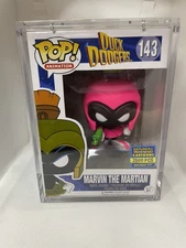 Funko Pop Looney Tunes - Marvin the Martian Pink San Diego Comic Con shared 2017