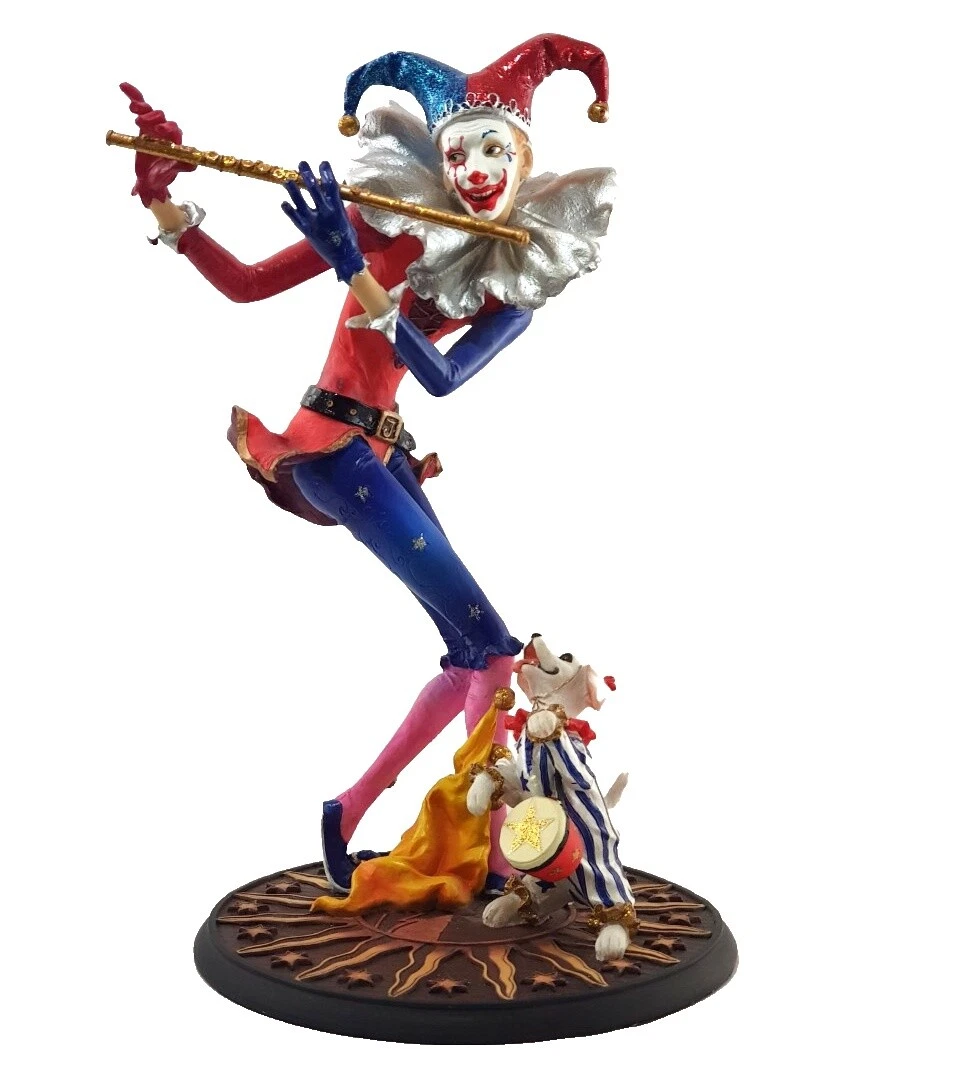 Payasos y circo Decoración Metal esculturas y estatuillas