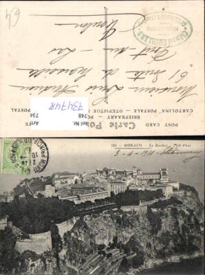 734748 Monaco Monte-Carlo Le Rocher