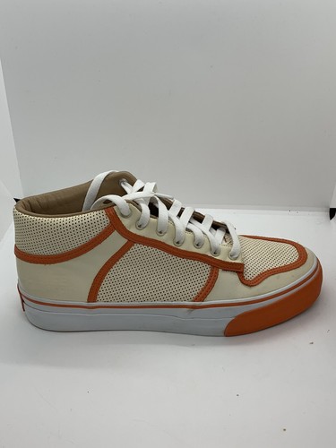 ALIFE BEIGE/ORAGE HIGH TOPS NEW YORK CITY MENS SIZE 10 US Pre-Owned - Picture 6 of 10