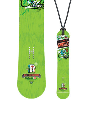 RIDE Crush Single 12/13 MINIBOARD NEW + verschiedene Geschenkverpackungen MBX_44