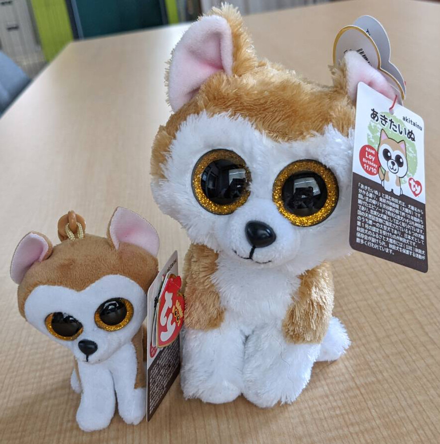 Ty Beanie Boo's Plush Doll LOY the Akita Dog 6 Inch Japan | eBay Ty Beanie Boo's Plush Doll LOY the Akita Dog 6 Inch Japan | eBay
