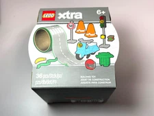 Lego 854048 2020 Xtra Road Tape Accessory Set Moped Traffic Light Road Signs
