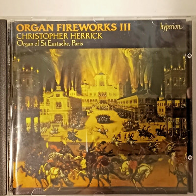 Christopher Herrick-ORGAN Fireworks III- St Eustache, Paris CD NM/Mint