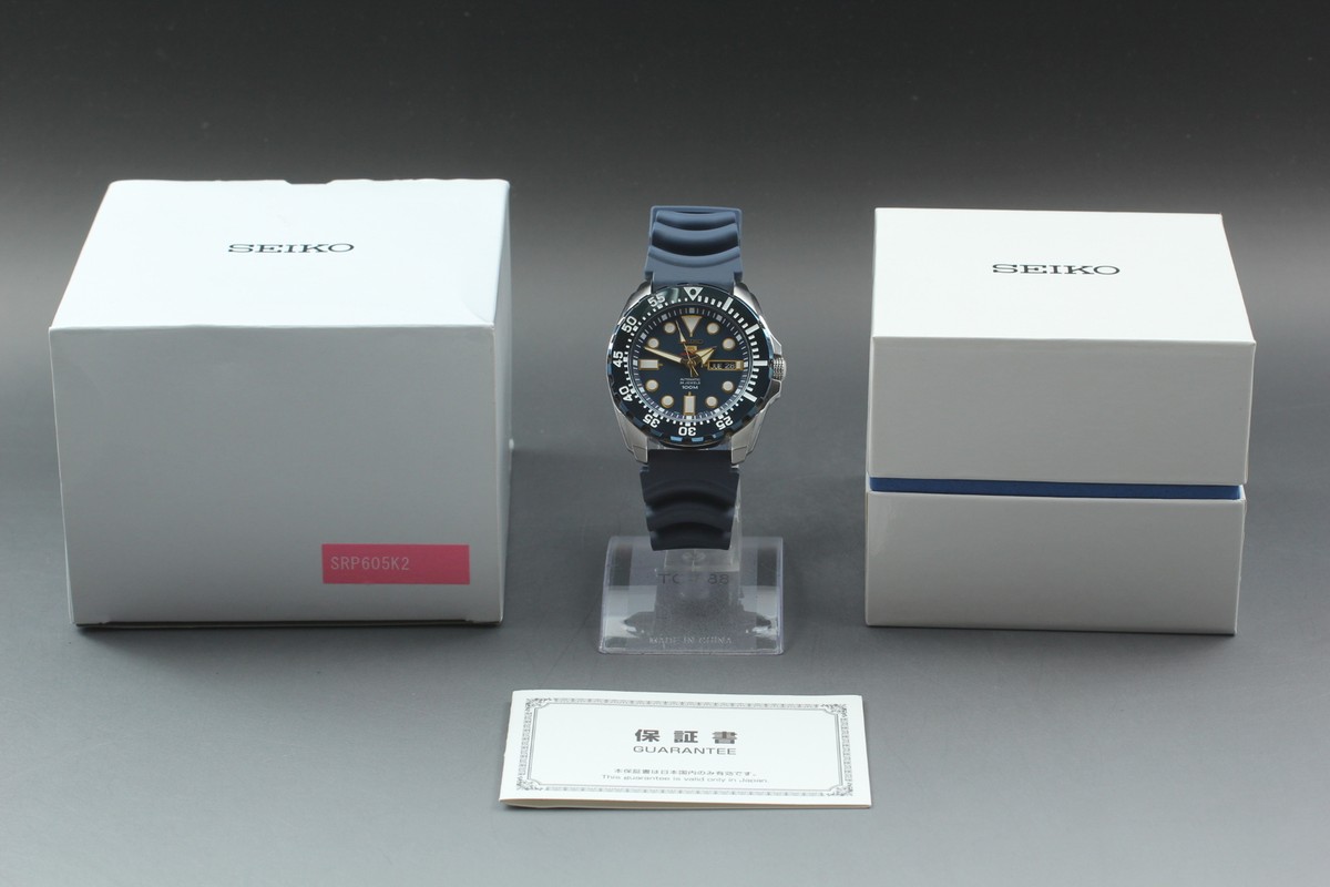 【美品】SEIKO5 スポーツ　4R36-03T0　ラバー　自動巻き　稼働品 Seiko 5 Sports Men's Black Watch with Rubber Strap - 4R36