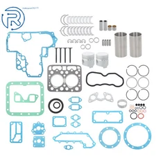 For Kubota Z751 Engine L175 L185 L1501 L1500Tractor New STD Overhaul Rebuild Kit