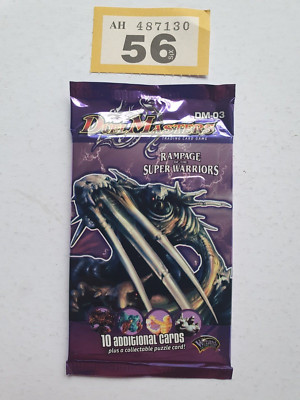 DUEL MASTERS CCG RAMPAGE OF THE SUPER WARRIORS DM-03 FACTORY SEALED BOOSTER