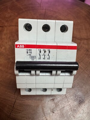 19314 ABB MINIATURE CIRCUIT BREAKER, 2CDS 253 001 R0105 (NEW) S203-B10 – J316Gallery