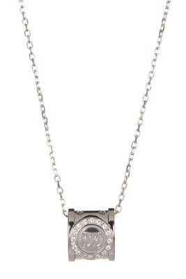 GUCCI White Gold 18KDiamond Icon Twirl 