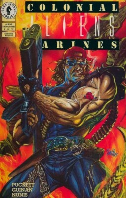 ALIENS: COLONIAL MARINES #6 ; Dark Horse, 1993; Sci Fi Horror; VF