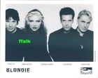 Press Photo: Blondie 8x10 B&W Debbie Harry
