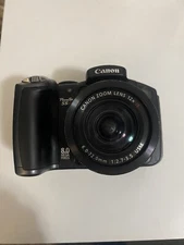 Canon PowerShot S5 IS Digital Camera 8.0 MP 12X Optical Zoom Tested Works Mint