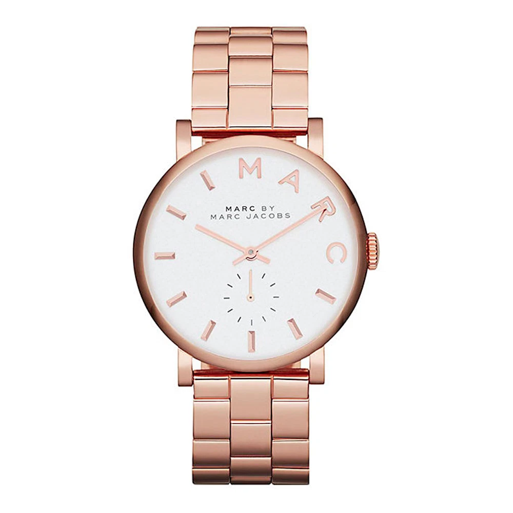 MARC BY MARC JACOBS Uhr MBM3244 BAKER Rosegold Damenuhr Edelstahl